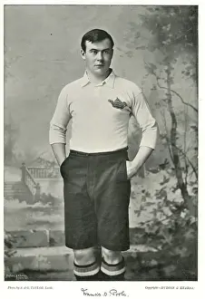 Clergymen Prints: Rev Francis D Poole, England International Rugby player