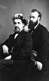 Spiritualists Gallery: Rev Francis Ward Monck and William Oxley, spiritualists