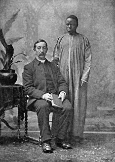 Images Dated 16th June 2011: Rev. R. H. Walker, and Mika Sematimba