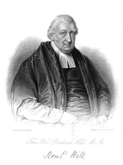 1744 Prints: Rev Rowland Hill(Derby)