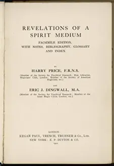 Revelation / Spirit Medium