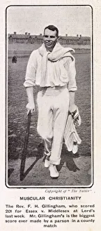 Images Dated 30th June 2020: Reverend Frank Gillingham (1875-1953) - noted clergyman