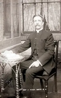 Vicar Prints: The Reverend J. Hugh Smith BA. Date: circa 1902