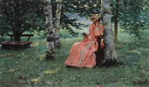 Impressionists Gallery: Reverie Date: 1890