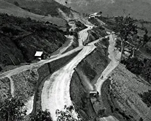 Reversing station, Darjeeling Railway, India