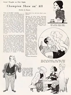 Nesbitt Prints: Review of Walter Greenwoods Love on the Dole at the Garrick Theatre in The Bystander