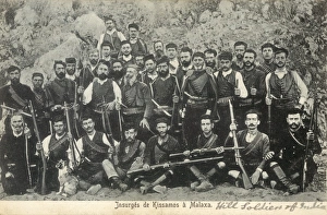 Images Dated 26th August 2011: Revolution of Theriso - The insurgents at Malaxa
