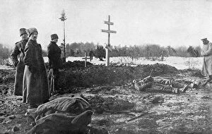 Crosses Collection: Revolution victims during period of anarchy, Russia