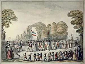 Childish Prints: Revolutionary procession. Etienne Bericourt, ca