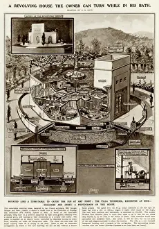 Turning Prints: A revolving house by G. H. Davis