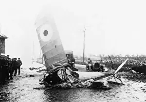 Soulnier Prints: Rfc 1 Squadron Morane-Soulnier Ms-5 Type N Bullet Crashe?