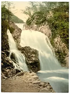 Dolgellau Prints: Rhaiadr Mawddach, Dolgelly (i. e. Rhaeadr Mawddach, Dolgellau