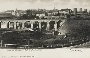 Plateau Prints: Rham Plateau, Luxembourg - Passarelle Viaduct
