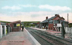 Images Dated 16th June 2016: Rhayader Railway Station, Powys, Wales - Mid Wales Railway