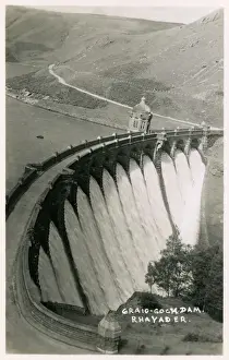 Flowing Prints: Rhayader, Wales - Craig-y-alt-Goch dam
