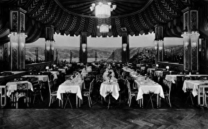 Images Dated 26th May 2015: The Rhineland Terrace restaurant in Haus Vaterland, Berlin