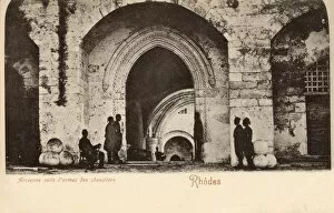 Arch Way Gallery: Rhodes - Ancient Hall of Arms of the Knight Hospitaller