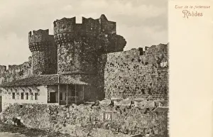 Rhodes, Greece - The Towers of the Fortress