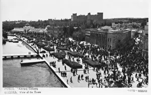 Water Front Prints: Rhodes, Island of Rhodes, Greece