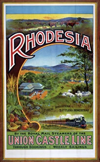 Images Dated 2nd November 2010: Rhodesia poster