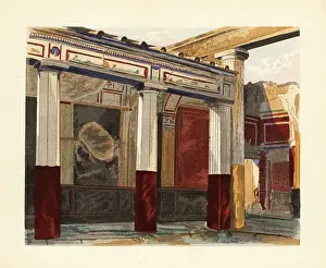 Rhodian peristyle of the House of the Silver Wedding, Casa delle