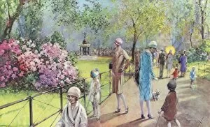 Rhododendron Time in Hyde Park, London, 1926