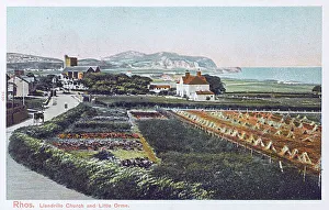 Rhos, North Wales - Llandrillo Church and Little Orme