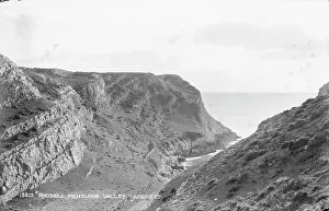 Swansea Prints: Rhossili Mewslade Valley