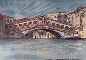 Menpes Gallery: The Rialto - Venice, Italy