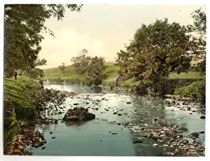 Horton Prints: The Ribble at Horton, Yorkshire, England
