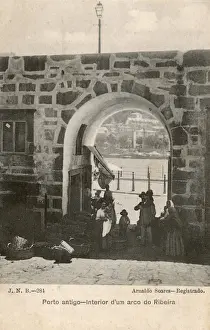Ponte Prints: Ribeira, Ponte de Lima, Portugal - Ancient Gateway