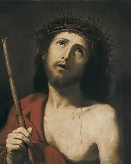 Cf9 Z Prints: RIBERA, Jos頨1588-1652). Ecce homo. Painting