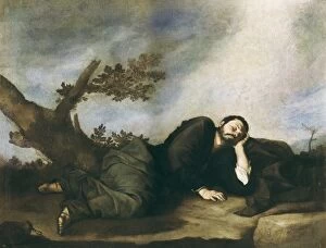 RIBERA, Jos頨1588-1652). Jacobs Dream. 1639