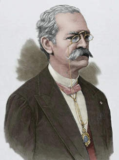 Peru Gallery: Ricardo Palma (1833-1919). Peruvian author, scholar, librari