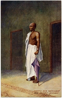 Hinduism Collection: Rice Merchant and Money Lender - Sri Lanka - A Chettiar