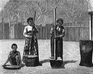 Pounding Prints: Rice-pounding, Madagascar