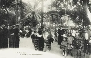 Band Stand Prints: Rich French Families in Algiers, Algeria