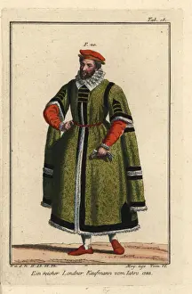 Spalart Prints: Rich London merchant, 1588