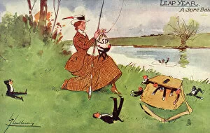Images Dated 1st August 2011: Rich Woman fishes for suitors