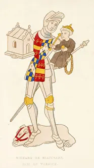 Beauchamp Prints: RICHARD BEAUCHAMP, earl of WARWICK soldier and statesman Date: 1382 - 1439