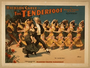 Richard Carle in The tenderfoot an operatic comedy in 3 acts