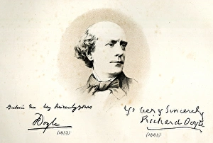Images Dated 21st August 2017: Richard Doyle, English illustrator
