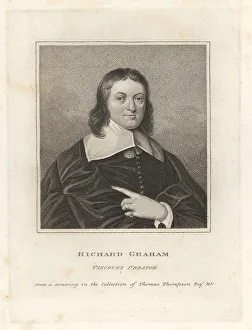 Doublet Prints: Richard Graham, Viscount Preston, Jacobite, 1648-1695