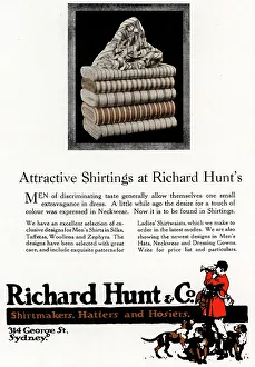 Richard Hunt & Co Advertisement