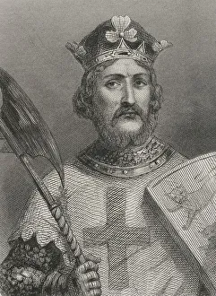 Richard I of England (1157-1199). Portrait