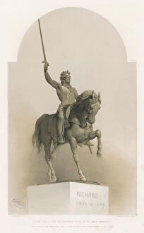 1851 Collection: Richard I / London Statue