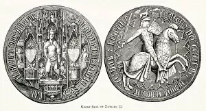 Seals Gallery: Richard II (1367 - 1400), also known as Richard of Bordeaux