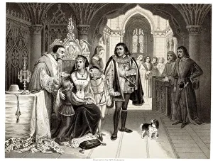Images Dated 17th January 2020: Richard III and the sons of Edward IV