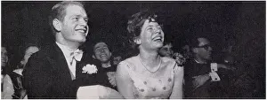Guildhall Prints: Richard Long and Susan Warren Pearl at the Valentine Ball organised by Cambridge University Nations Association