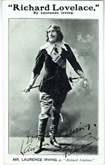 Cavaliers Prints: Richard Lovelace by Laurence Irving